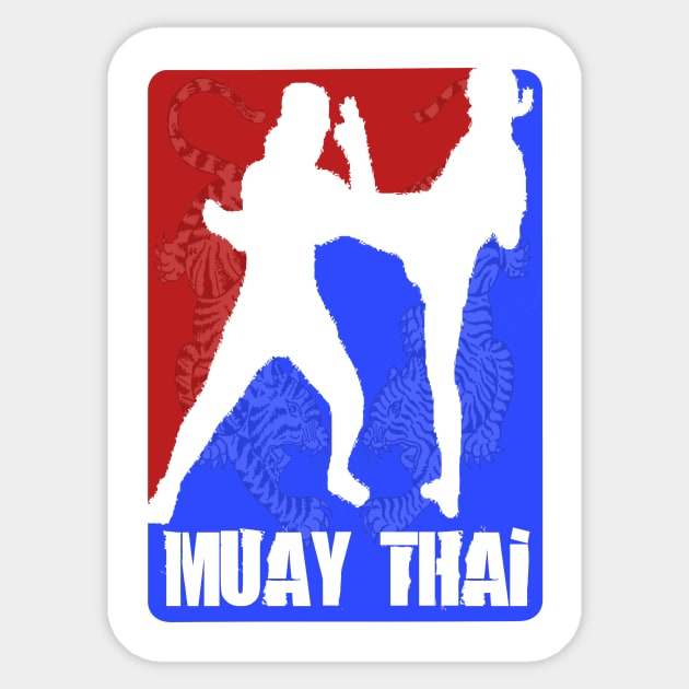 Muay Thai Sticker by Jack Soda